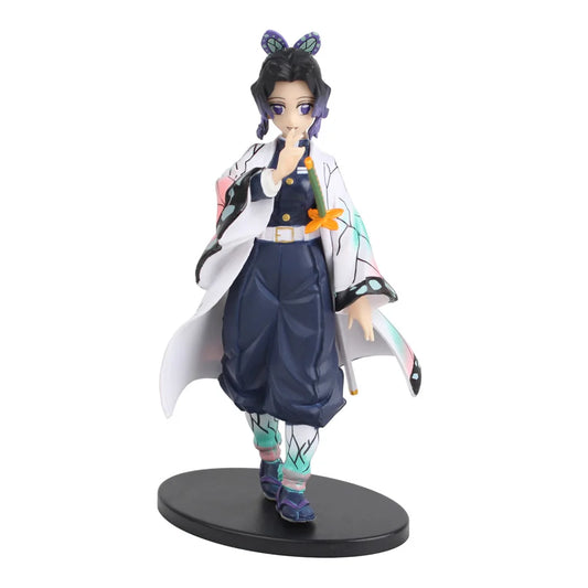Anime Demon Slayer Kimetsu no Yaiba Figures – Kamado Tanjirou, Agatsuma Zenitsu & Nezuko Warrior PVC Models