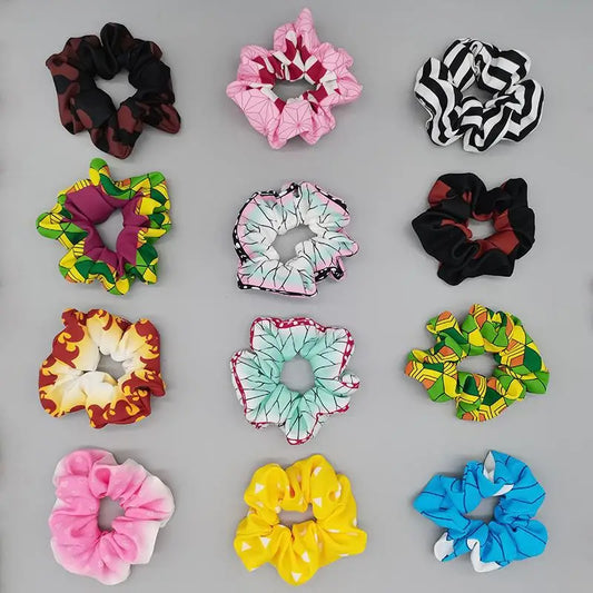 Anime Demon Slayer Cosplay Hair Rings – Nezuko, Zenitsu, Tanjirou, Makomo & Tamayo