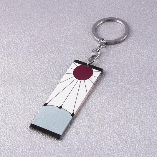 Anime Demon Slayer Kamado Tanjirou Acrylic Keychain – Fashion Accessory & Gift for Men and Women