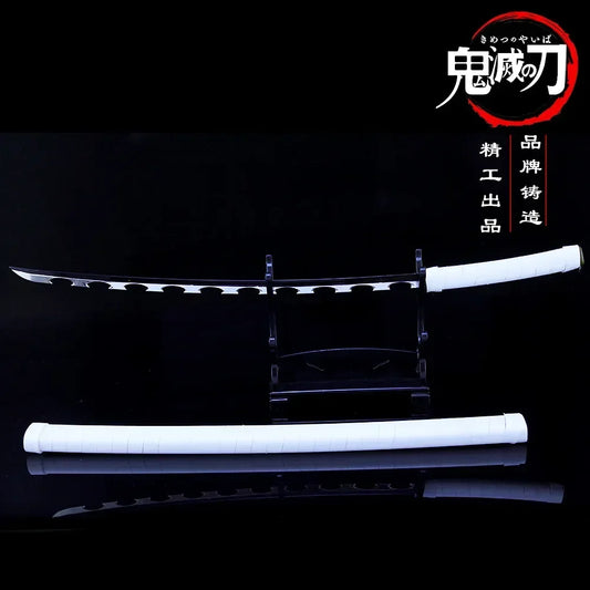 Demon Slayer Weapon – Hashibira Inosuke Nichirin Blade Japanese Anime Samurai Sword Toy