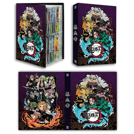 Demon Slayer Kamado Tanjirou 240pcs Card Album Book – Game Card Holder Binder