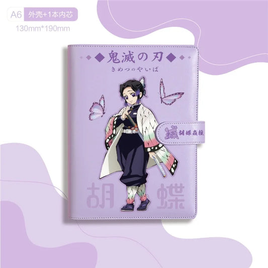 Demon Slayer PU Waterproof Notepad – Nezuko, Agatsuma Zenitsu & Kamado Tanjiro Anime Peripheral