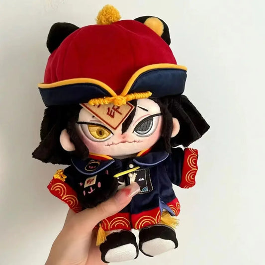 20cm Anime Demon Slayer Iguro Obanai Cosplay Plush Doll – Soft Cotton Stuffed Toy with Dress-Up Outfit