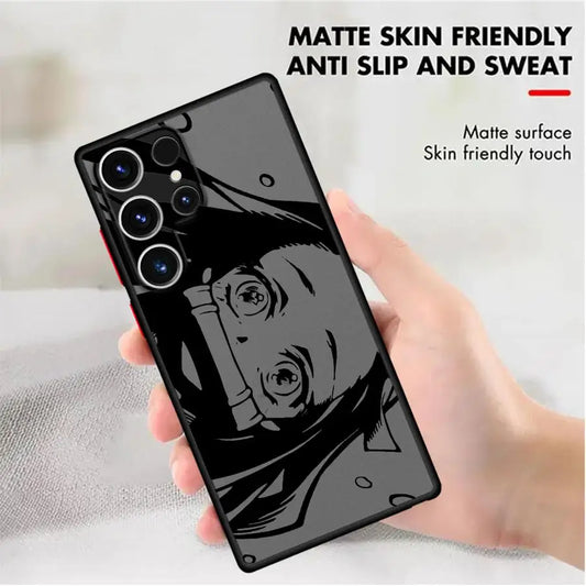 Demon Slayer Kimetsu No Yaiba Anime Case – Compatible with Samsung Galaxy S22, S20, S20 FE, S23 FE, S23 Ultra, S25 Plus, S21, S24 Ultra, S22 Plus, S25