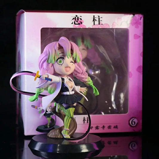 11CM Demon Slayer Figure – Kanroji Mitsuri Anime Figurine Model Statue