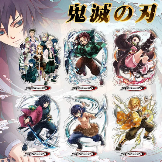 Anime Demon Slayer Acrylic Stand – Kimetsu no Yaiba Miniature Figurines & Decor