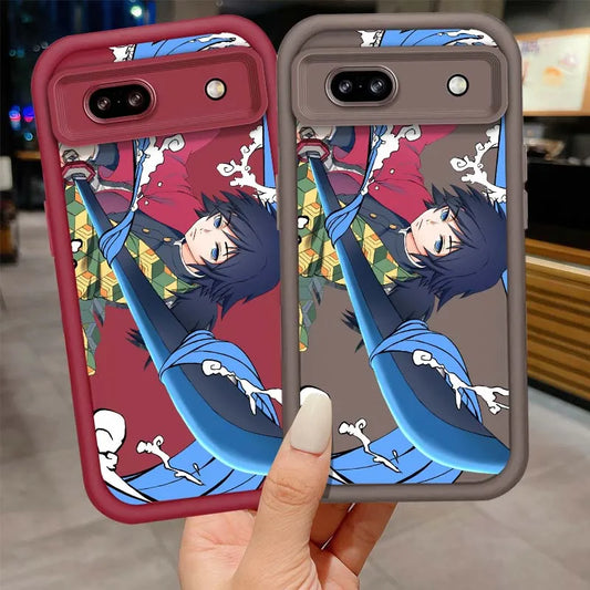 Demon Slayer Phone Case – Cute & Cool Anime TPU Cover for Google Pixel 9/8A/8/7/7A Pro XL 5G