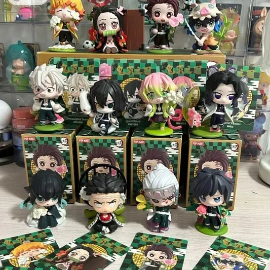Demon Slayer Blind Box Figures – Tanjiro Kamado, Nezuko & Agatsuma Zenitsu