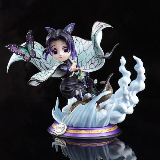 36cm Demon Slayer Anime Figure – Kochou Shinobu GK Style PVC Statue (1/6 Scale)