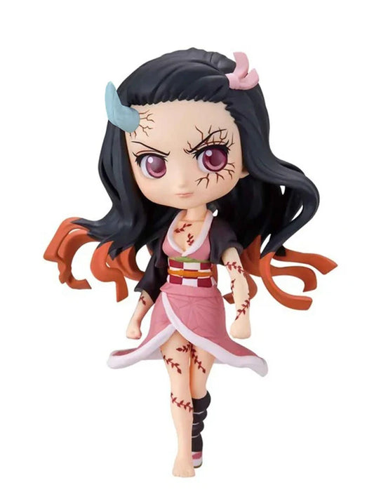 Anime 15cm Demon Slayer Figures – Nezuko, Tanjirou, Zenitsu, Inosuke, Kyoujurou & Giyuu PVC Models