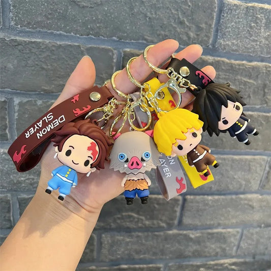 Demon Slayer Keychain – Kimetsu No Yaiba Kamado Tanjirou Figure Key Chain