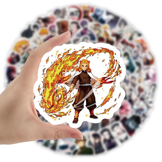 10/30/50/100PCS Demon Slayer Anime Stickers – Graffiti Cartoon Decals for DIY Decoration