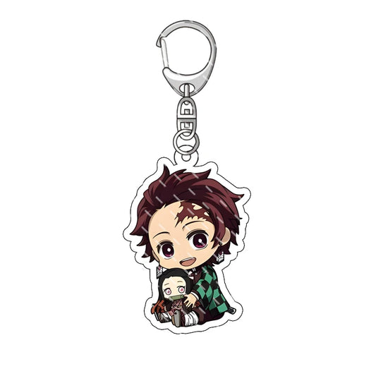 Anime Demon Slayer Keychain – Cute Bag Pendant & Accessory for Fans