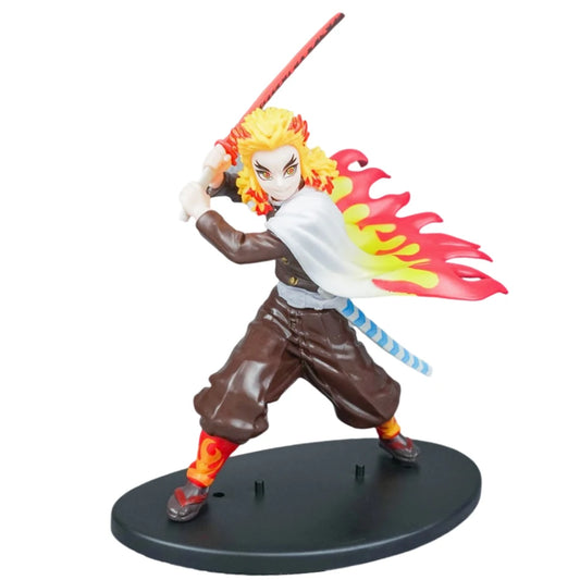 14–22cm Demon Slayer Anime Figures – Tanjirou, Zenitsu & Kyoujurou PVC Action Models