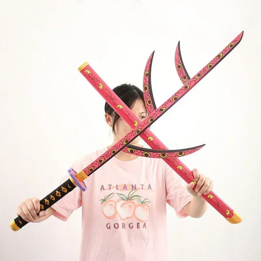 104cm Demon Slayer Katana – Kokushibo Sword Cosplay Prop