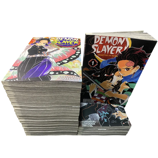 Demon Slayer Kimetsu No Yaiba Volumes 1–23 – Complete Manga Set in English