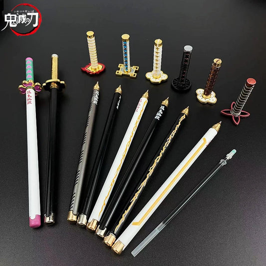 Demon Slayer Swords – Love Hashira Kanroji Mitsuri Pen Sword & Nichirin Blade Weapon