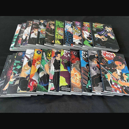 Demon Slayer Kimetsu No Yaiba Volumes 1–23 – Complete Manga Set in English