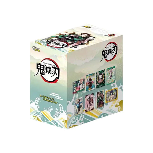 New Edition Demon Slayer Cards Booster Box – Rare Anime Playing Cards | Diamond Collection | Christmas Party Gifts