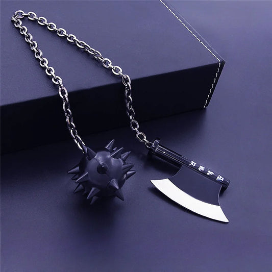 40cm Demon Slayer Sword Keychain – The Stone Hashira Gyomei Himejima Nichirin Blade