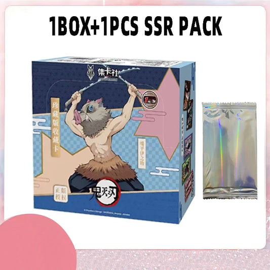 Demon Slayer Full Set – Rare SSP Colorful Refraction Diamond Cards | Tanjirou Kamado & Nezuko Character Collection Toys