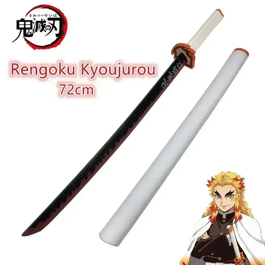80cm Demon Slayer Cosplay Sword – Tokitou Muichiro Nichirin Blade (Safety Rubber Model)