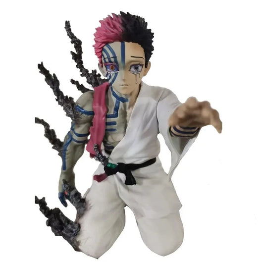 17CM Demon Slayer Akaza Anime Action Figure – PVC Collectible Model & Toy
