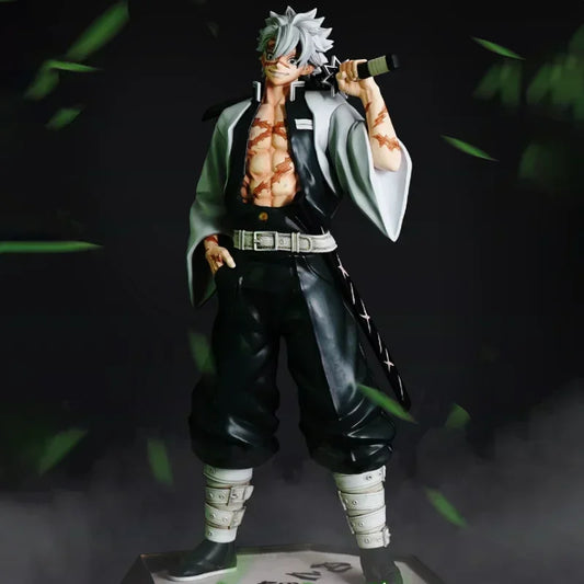 30CM Demon Slayer Anime Figure GK – Shinazugawa Sanemi Standing Statue
