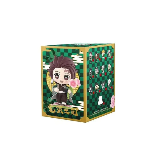 Demon Slayer Tanjiro Kamado & Nezuko Blind Box Figures – Creative Personalized Anime Statues