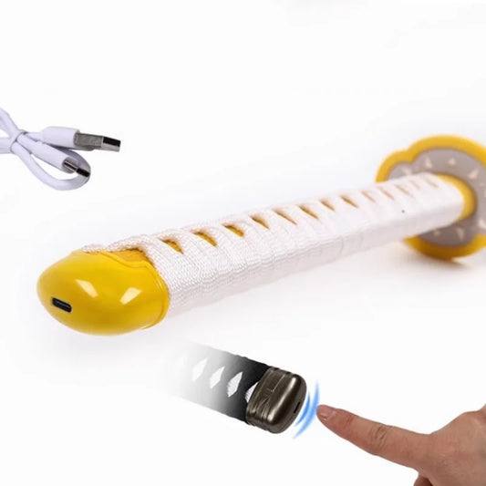 Bright LED Demon Slayer Katana – Giyu Tomioka Light-Up Cosplay Sword