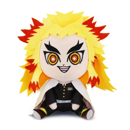 20cm Demon Slayer Plush Toys – Tanjirou, Nezuko, Zenitsu & Inosuke Stuffed Anime Figures