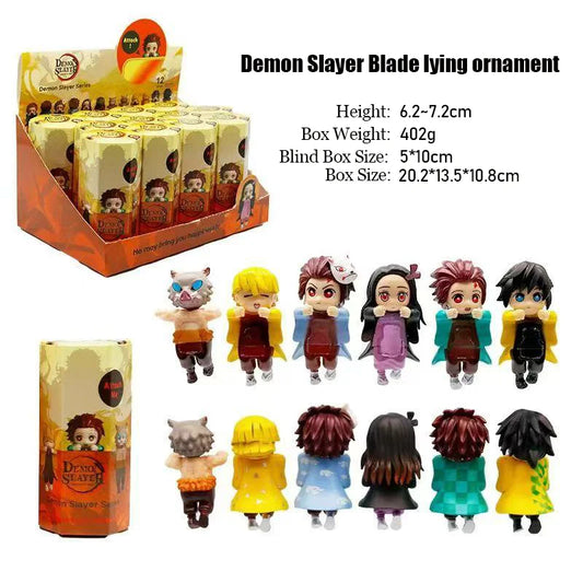 New Demon Slayer Blind Box – Action Figures Toys Ornaments Dolls for Fans & Children Gifts