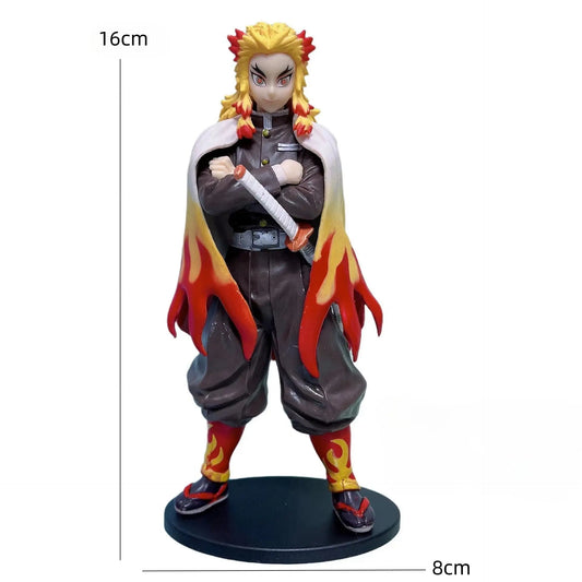 Demon Slayer Anime Action Figures – Kamado Tanjirou, Agatsuma Zenitsu & Nezuko PVC Models