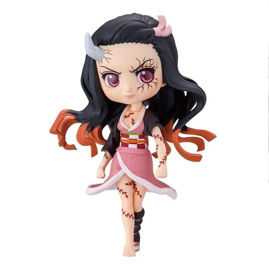 Anime 15cm Demon Slayer Figures – Nezuko, Tanjirou, Zenitsu, Inosuke, Kyoujurou & Giyuu PVC Models