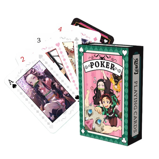 Anime Poker Toy – Demon Slayer: Kimetsu No Yaiba Game Cards Collection