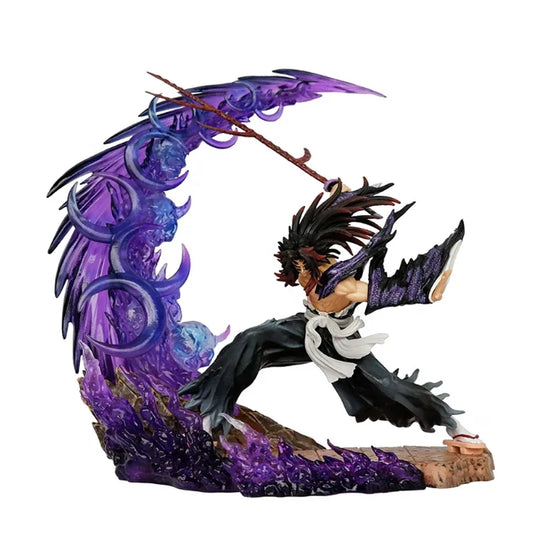 Hot 23cm Demon Slayer Kokushibo & Tsugikuni Yoriichi GK Figures – Fierce Battle PVC Statues