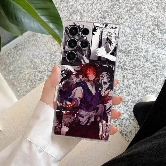 Demon Slayer Tanjiro Anime Phone Case – For Samsung Galaxy S25, S24, S23, S21 Ultra, S22 Plus, S20 FE, A56, A55 5G