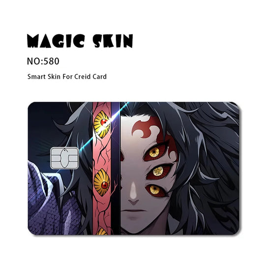 Anime Demon Slayer Matte 3M PVC Sticker Film Tape – Waterproof Credit & Debit Card Skins