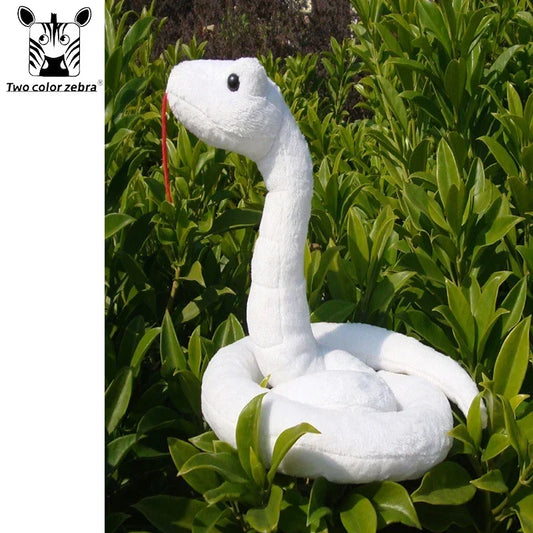 Demon Slayer Iguro Obanai White Snake Plush – Cosplay Costume Prop & Accessory