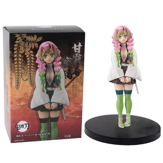 Anime Demon Slayer Kimetsu no Yaiba PVC Figures – Kamado Tanjirou, Agatsuma Zenitsu & Nezuko