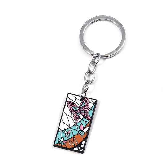 Anime Demon Slayer Kamado Tanjirou Acrylic Keychain – Fashion Accessory & Gift for Men and Women