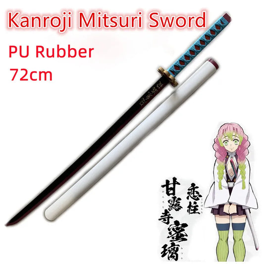 72cm Demon Slayer Katana – Tanjiro, Zenitsu & Kyojuro Cosplay Toy Swords