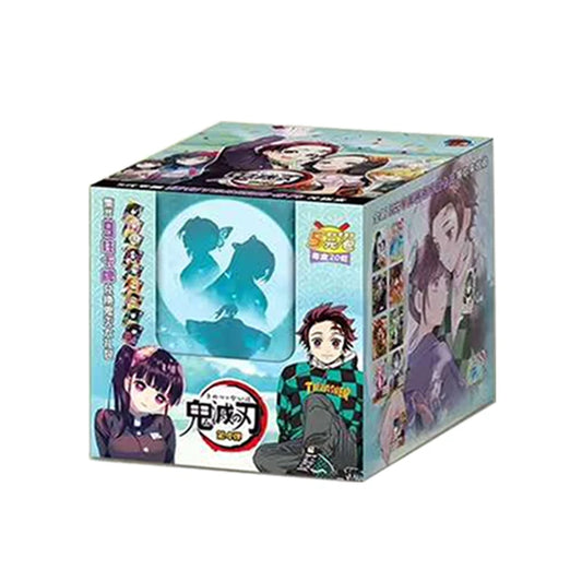 New Demon Slayer Cards – Infinite Train Diamond Flash SSP Card | Tanjirou Kamado & Nezuko Character Collection | Children Toy Gift