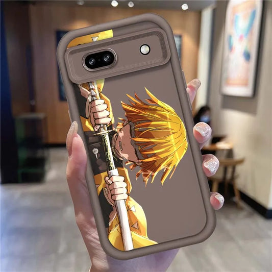 Demon Slayer Phone Case – Cute & Cool Anime TPU Cover for Google Pixel 9/8A/8/7/7A Pro XL 5G
