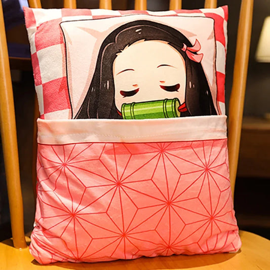 Demon Slayer Plush Stuffed Pillows – Kimetsu No Yaiba Dakimakura