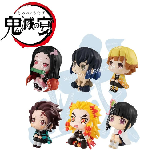 3-5cm Mystery Handicraft Blind Box Demon Slayer Figures – Cute Anime Characters Surprise Collection Gift