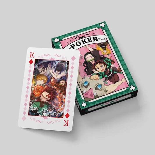 Anime Poker Toy – Demon Slayer: Kimetsu No Yaiba Game Cards Collection