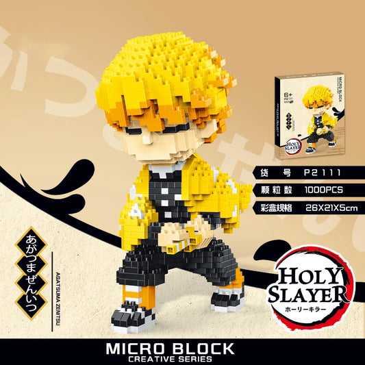 Hot Sale Japanese Anime Characters Micro Building Blocks – Demon Slayer Mini Bricks Figures