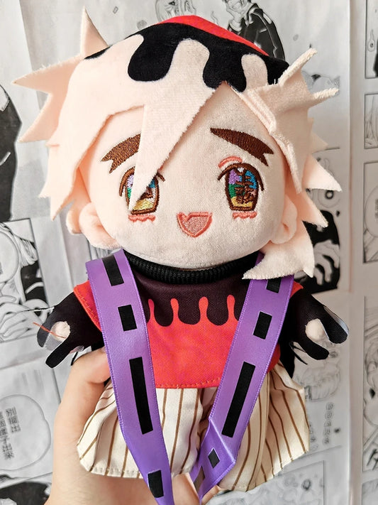 28cm Demon Slayer Plush Toy – Douma Figure with Changeable Clothes