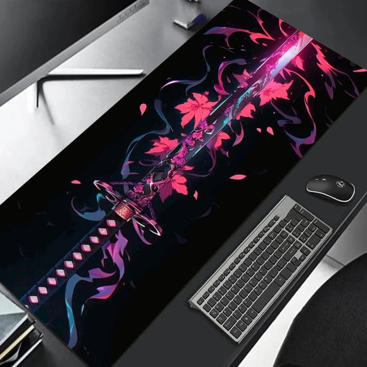 Japanese Demon Slayer: Kimetsu No Yaiba Tanjiro Mouse Mat – Gaming & Office Accessory